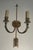 1950s bronze wall sconces with Arrows and Effigy of the Sun King by Louis Gau - a Pair For Sale - Image 4 of 12