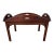 1980s Pennsylvania House Butlers Coffee Table Cherry Chippendale Tray Top Style For Sale