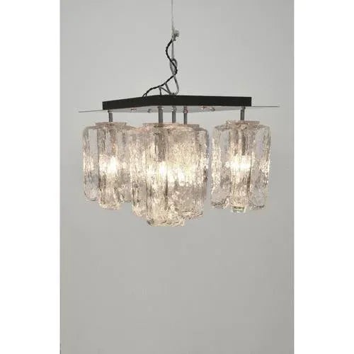 1970s Square Ceiling Light from Kalmar For Sale - Image 5 of 5