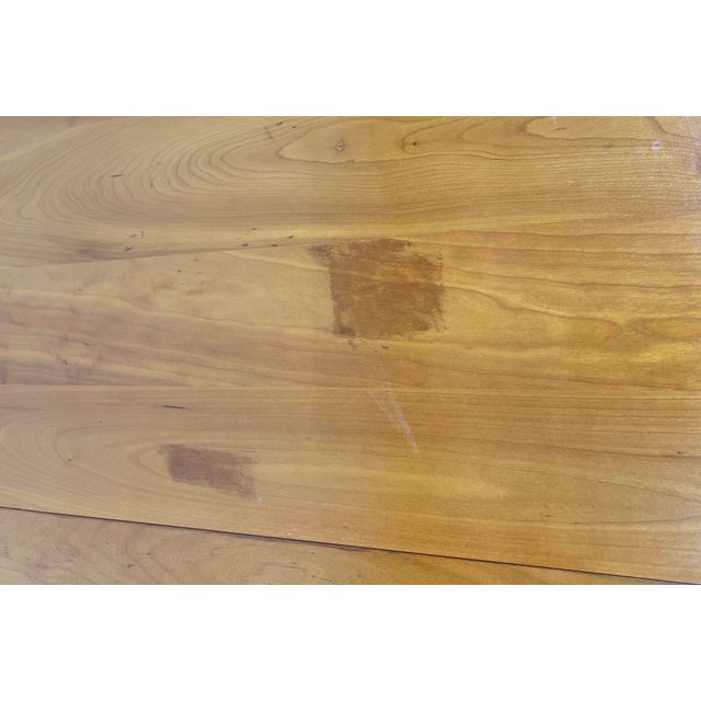 Vintage Expanding Cherry Dining Table by Stickley For Sale - Image 15 of 16