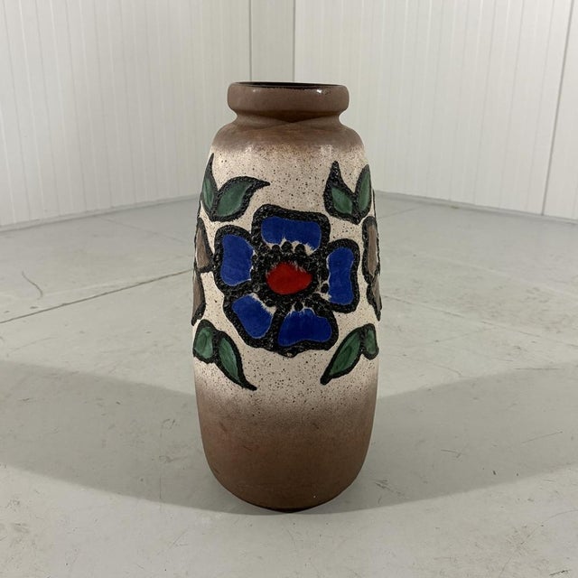 West-German Floor Vase from Scheurich Keramik, 1960s For Sale - Image 6 of 11