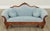 Victorian Antique 19th Century Victorian Carved Childs Sofa For Sale - Image 3 of 13
