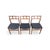 Mid-Century Modern Mid-Century Stühle Danish Teak, 1960s, Set of 3 For Sale - Image 3 of 10