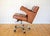Vintage Executive Desk Chair Office in Tan Leather with Tilt Swivel Height Adjustable by Timothy Oulton for Halo For Sale - Image 17 of 18