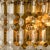 Gold Gilt Brass, Metal and Crystal Glass Sconce from Kinkeldey, 1970s For Sale - Image 8 of 15