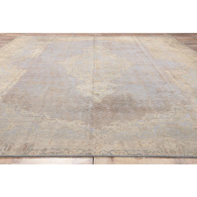 Vintage French Industrial Rug - 08'07 X 12'00. | Chairish