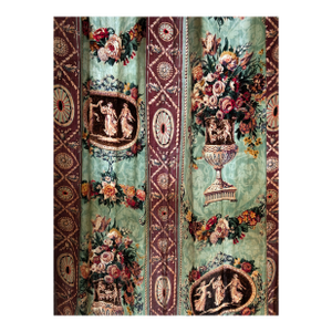 Vintage Formal Draperies- a Pair