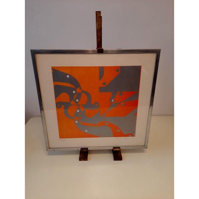 Vitantonio Russo, Untitled, Original Artwork on Paper, 1971 For Sale - Image 6 of 11