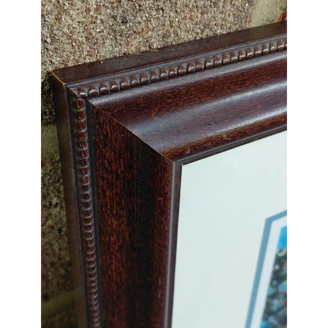 White Framed William Mangum's "American Way" Print For Sale - Image 8 of 12