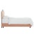 Contemporary Ashland Bed in Pink Champagne Luxe Velvet, Twin For Sale - Image 3 of 7