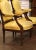 Yellow Pair of 19th Century French Louis XVI Walnut Fauteuils With Eagle Crest For Sale - Image 8 of 10