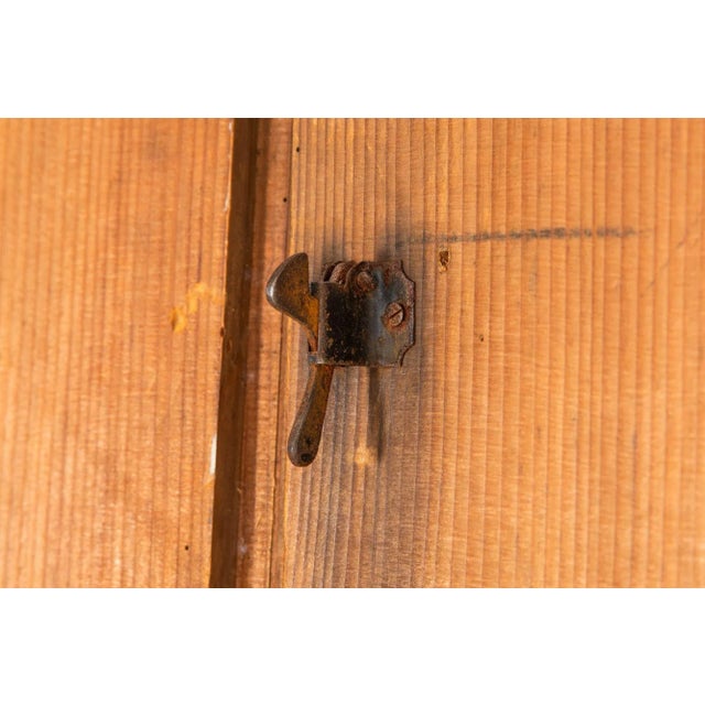 Pair of French Worn Pine Decoupage & Trompe l'Oeil Doors For Sale - Image 10 of 18