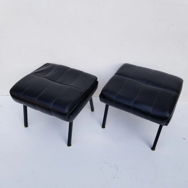 1950s French Ottoman - a Pair For Sale - Image 13 of 13
