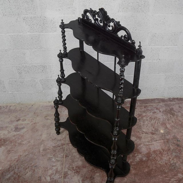 19th Century Open Shelf Bookcase For Sale - Image 6 of 18