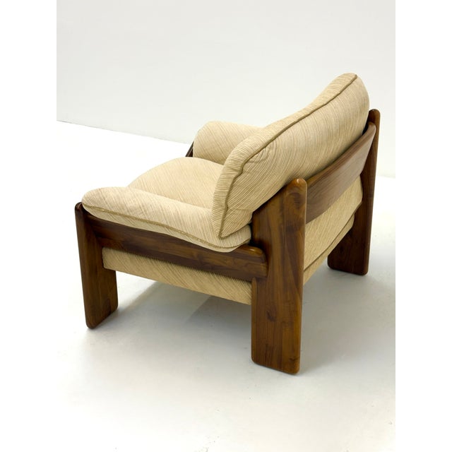 Wood Sapporo Armchair by Mario Marenco for Mobil Girgi, 1970s For Sale - Image 7 of 10