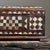 Antique Folk Art Mother of Pearl Inlaid Hand Carved Footed Table Box For Sale - Image 10 of 12