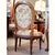 Finely Carved Louis XVI Style Armchairs - A Pair For Sale - Image 6 of 11