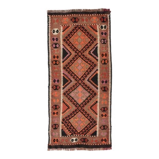 Decorative Mini Vintage Kilim Rug - 1`8″ X 3`5″ For Sale