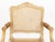 Set of Four Louis XV Style Cane-Paneled Arm Chairs For Sale - Image 13 of 14