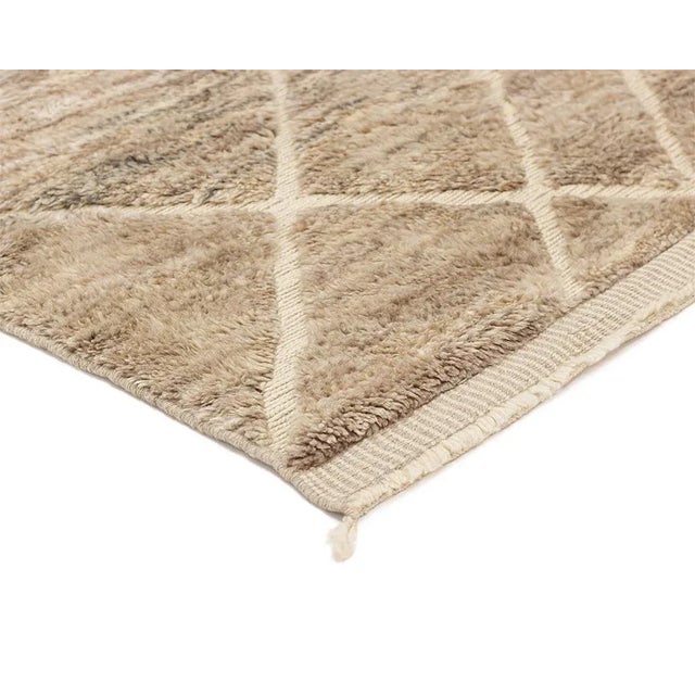 Hand-Knotted Wool Premium Rug by Azele Studio For Sale - Image 4 of 10