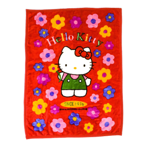 Rare Vintage Bed Coverlet Hello Kitty Japan Origin 1993