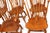 1970s Ethan Allen American Traditional Nutmeg Windsor Back Chairs- Set of 6 For Sale - Image 10 of 10