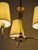 Modern 3-Arm Chandelier in Brass and Glass by Rupert Nikoll, Austria, 1950s For Sale - Image 13 of 15