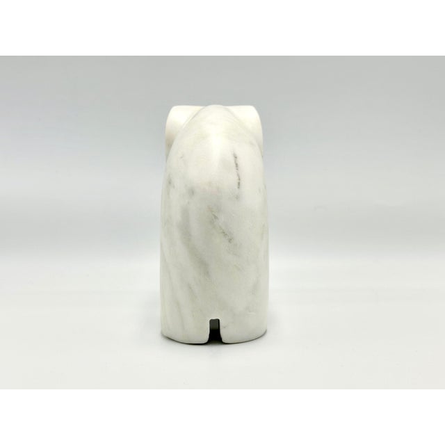 Postmodern Marble Indian Elephant Figurine, 1990s For Sale - Image 6 of 11