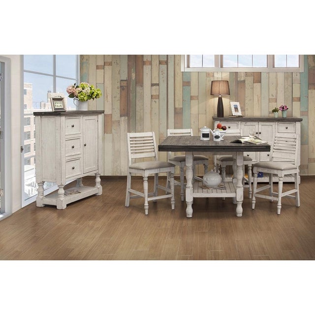 Abstract Stonegate Counter Height Bar Stool For Sale - Image 3 of 4