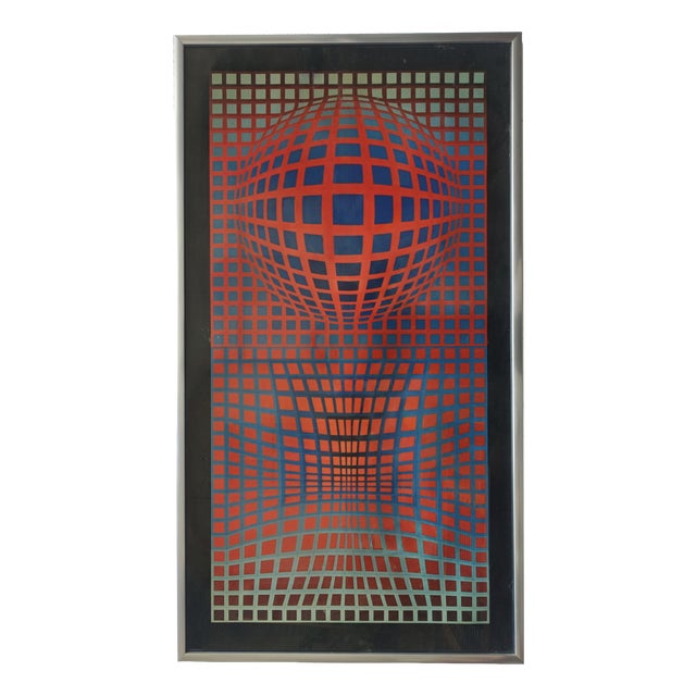 Victor Vasarely, VP-RB, 1974, Print For Sale