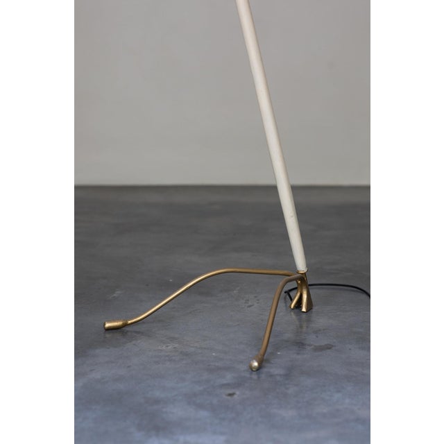 Vintage Wood and Paper Floor Lamp For Sale - Image 12 of 15