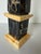 1980s Vintage Italian Portoro Marble & Honey Onyx Obelisk, Made in Italy For Sale - Image 5 of 12