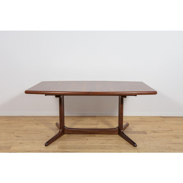 Mid-Century Modern Mid-Century Modern Rosewood Extending Dining Table, Denmark, 1960s For Sale - Image 3 of 18