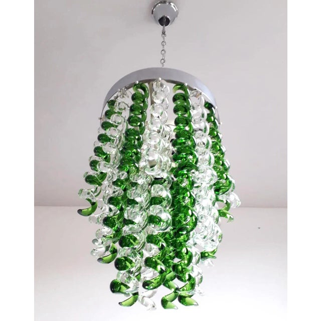 Mid 20th Century Pendant by Mazzega For Sale - Image 6 of 11