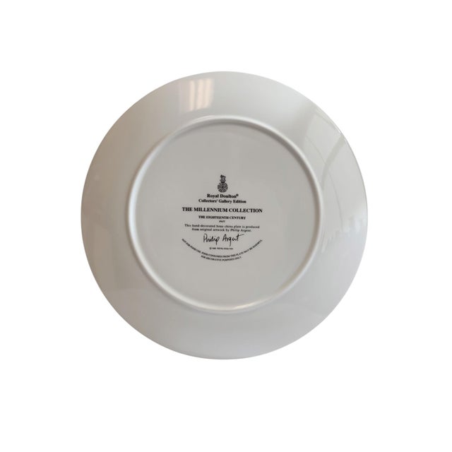 Royal Doulton Millennium Collection Cabinet Plates - A Trio For Sale In Atlanta - Image 6 of 7