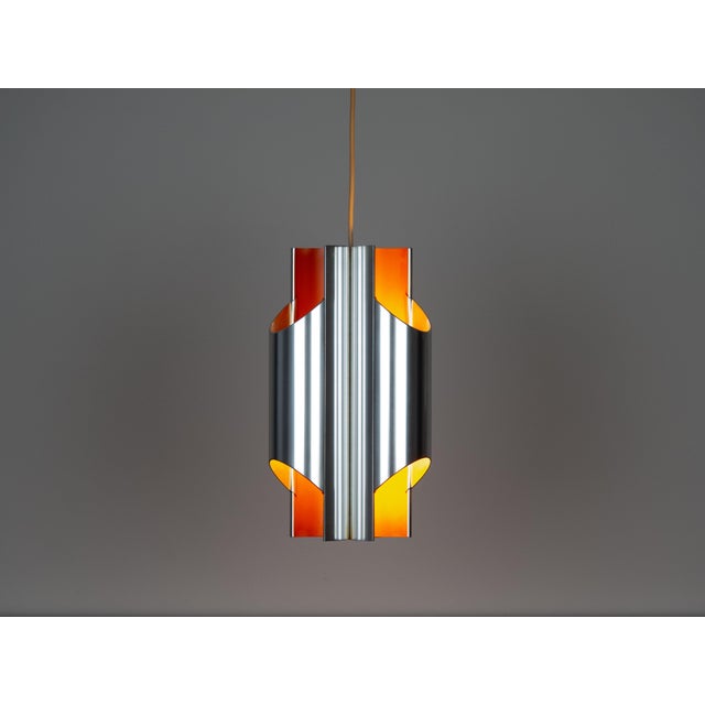 Vintage Pendant Lamp by Bent Karlby for Lyfa, Denmark, 1970s For Sale - Image 16 of 16