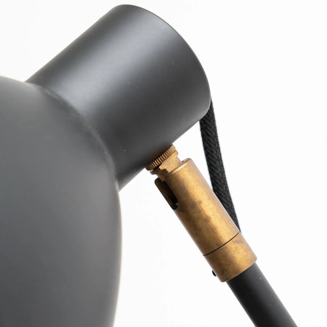 KH #1 Black Raw Brass Floor Lamp from Konsthantverk For Sale - Image 16 of 18