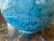 Glazed Ceramic Turquoise Blue Vase For Sale - Image 6 of 6
