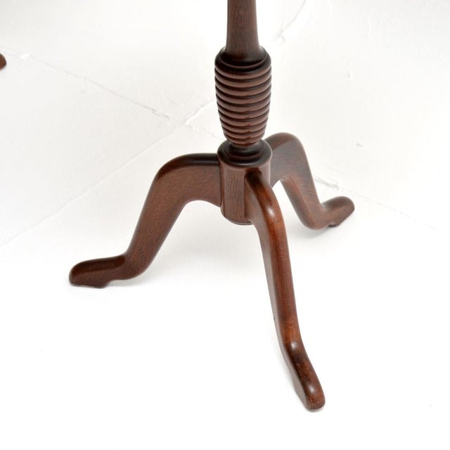 Wood Vintage Danish Wine Tables, 1960, Set of 2 For Sale - Image 7 of 9