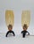 Vintage German Table Lamps in Yellow Glass and Black Metal, 1960s, Set of 2 For Sale - Image 6 of 6