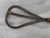 Gray Antique Wood Woven Metal Rug Beater Herkules For Sale - Image 8 of 12