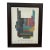 Original Print Periodic Table of Heavy Metals, Framed For Sale