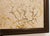 Tribal Antique Brazilian Sandstone Framed Plaque Dendrite Fossil Ferns Miniature Geologic Fern For Sale - Image 3 of 14