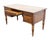 High End Contemporary Traditional 60" Computer Desk W. Sunburst Marquetry Top For Sale - Image 11 of 17