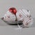 Contemporary Matte Glass Holiday Ball Ornaments with Red Ribbon Design, Set of 4, 4.75" For Sale - Image 3 of 3