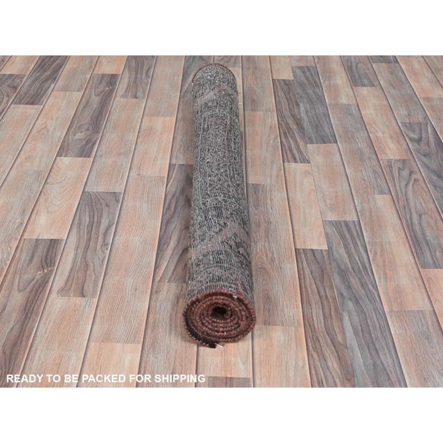 1960s Sunset Colors Vintage Persian Baluch With Geometric Medallions Hand Knotted Wool Rug For Sale - Image 4 of 8