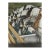 Early 20th Century Draft Horse Team at Water Trough Colortone Photograph For Sale