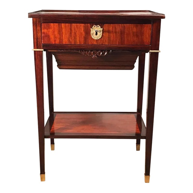 1810-20 Antique French Sewing or Side Table For Sale