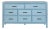 Bermuda Eight-Drawer Dresser - Pool Blue For Sale