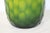 Glass Spectacular, Acid-Etched, Large Green Honeycomb Glass Vase For Sale - Image 7 of 7